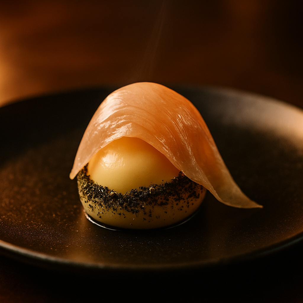 Antelope marrow custard