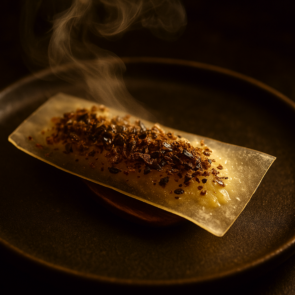 Air-dried cricket thigh confetti